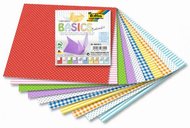 Folia - Max Bringmann Origami papír Basics Intensiv 80 g/m2 - 10 x 10 cm, 50 archů