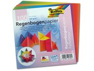Folia - Max Bringmann Origami papír duhový 100 g/m2 - 15 x 15 cm, 100 archů