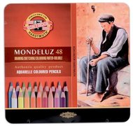 Souprava akvarelových pastelek Koh-i-noor MONDELUZ - 3726 - 48 barev