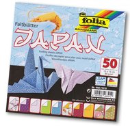 Folia 492/1010 - Origami papír Japan 80 g/m2 - 10 x 10 cm, 50 archů