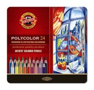 Souprava uměleckých pastelek Koh-i-noor POLYCOLOR - 3824 - 24 barev