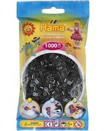 Hama Midi - korálky černé 1000 ks