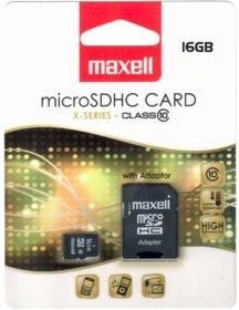 Maxell micro SDHC 16GB Class 10