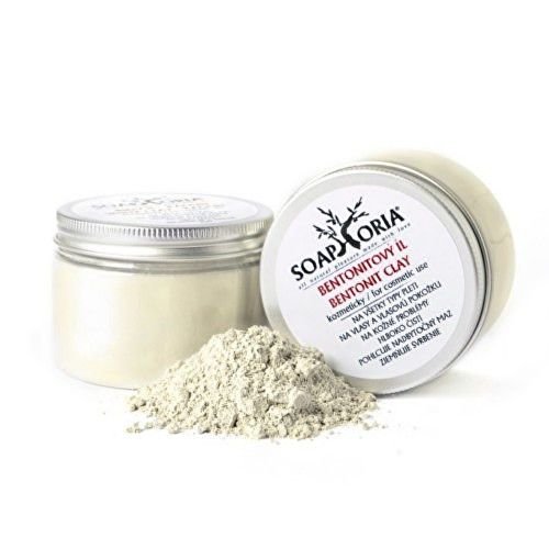 Soaphoria Přírodní kosmetický bentonitový jíl (Bentonit Clay For Cosmetic Use) 150 g