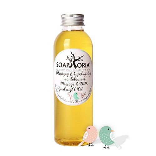 Soaphoria Organický masážní a koupelový olej na dobrou noc Babyphoria (Massage & Bath Good Night Oil) 150 ml