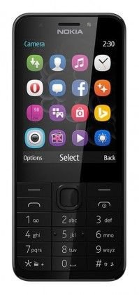 Nokia 230 DS Dark Silver / černá