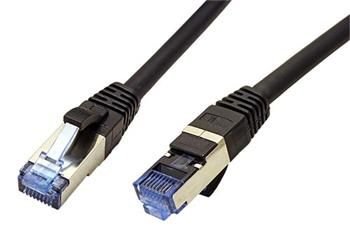 S/FTP kabel cat.6a  2m LSOH černý