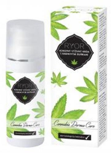 Ryor Cannabis Derma Care Konopný výživný krém s kmenovými buňkami 50 ml