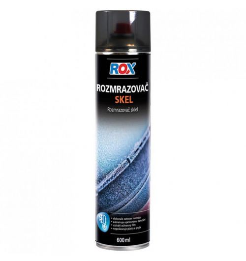 Rozmrazovač skel Rox 600ml sprej