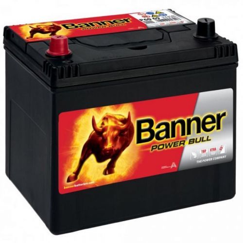 Autobaterie / akumulátor kyselino-olověný Banner Power Bull 12V 60Ah P6069