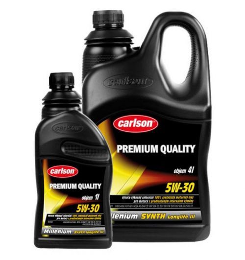 Syntetický motorový olej Carlson Premium 5W-30 Millenium Synth Longlife III 1l