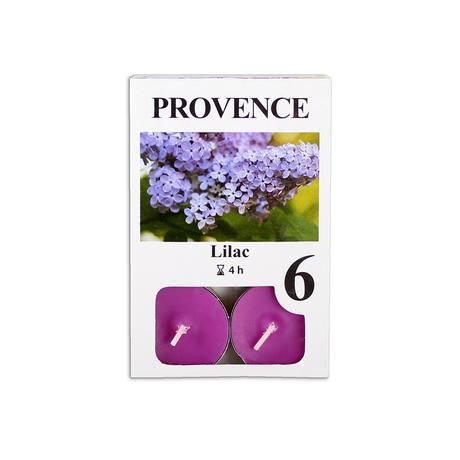 Provence SVÍČKA ČAJOVÁ ŠEŘÍK, 6KS