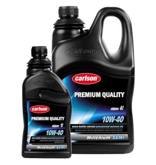 Polosyntetický motorový olej Carlson Premium 10W-40 Millenium Semi 1l