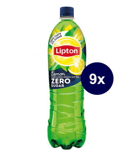 Lipton Green Tea ZERO 1,5 l - 9 ks/balení