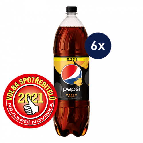 Pepsi Mango 2,25 l - 6 ks/balení
