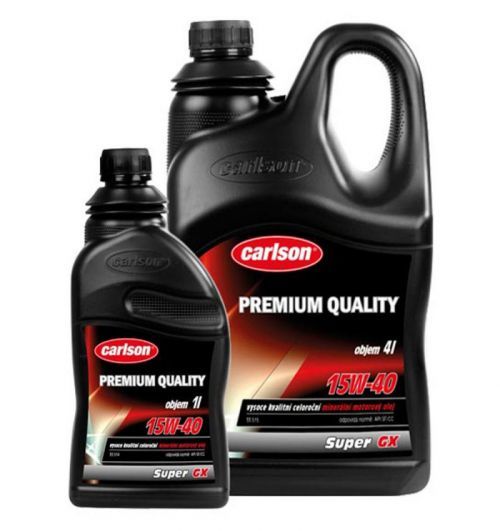 Minerální motorový olej Carlson Premium 15W-40 Super GX 1l