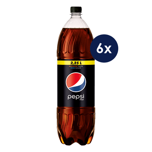 Pepsi Max 2,25 l - 6 ks/balení