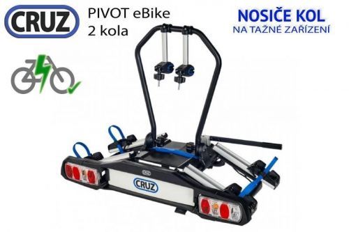 Cruz Pivot eBike - 2 (elektro)kola, na tažné zařízení + adaptér el. přípojky Zdarma