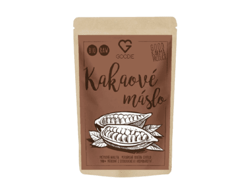 GOODIE s.r.o.  GOODIE Kakaové máslo - BIO RAW 250g