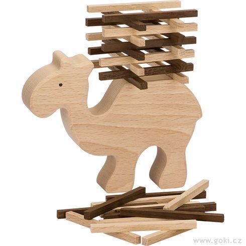 Goki Dovednostní a balanční hra velbloud, 60 dílů