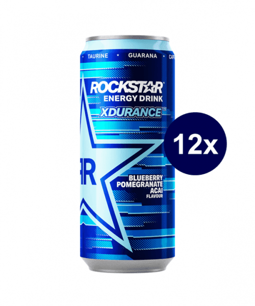 Rockstar X-durance 0,5 l - 12 ks/balení