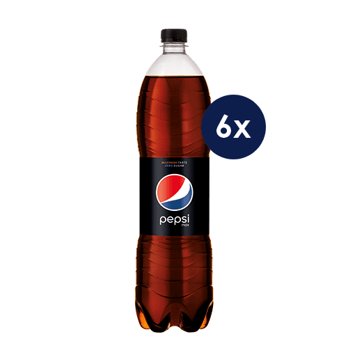 Pepsi Max 1,5 l - 6 ks/balení
