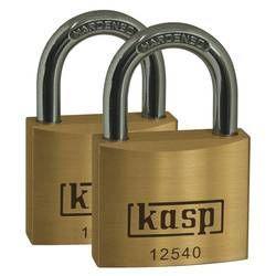 Visací zámek na klíč Kasp K12550D2, 50 mm, zlatožlutá