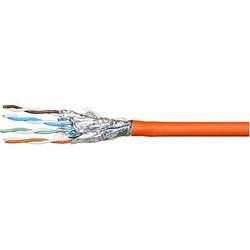 Ethernetový síťový kabel CAT 7a Kathrein LCL 110/250m, S/FTP, 4 x 2 x 0.58 mm², oranžová, 250 m