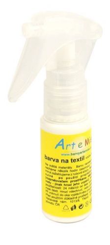 Textilní barva ve spreji - 30 g - barva bílá