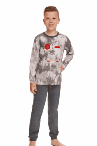 Taro 2652 Greg Z'22 Chlapecké pyžamo 92 šedá