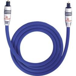 Toslink digitální audio kabel Oehlbach 1382, [1x Toslink zástrčka (ODT) - 1x Toslink zástrčka (ODT)], 2.00 m, modrá