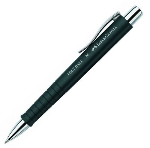 Kuličkové pero Faber-Castell POLY BALL M, černá