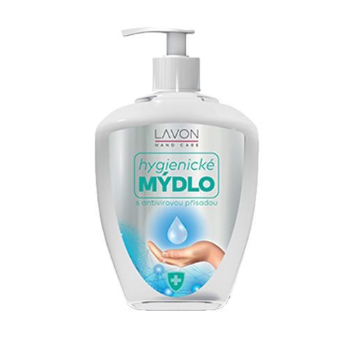 LAVON (ČR) LAVON HAND CARE Hygienické mýdlo - pumpička 500ml LAVON HYGIENICKÉ MÝDLO: S ANTIVIROVOU PŘÍSADOU (bílá)
