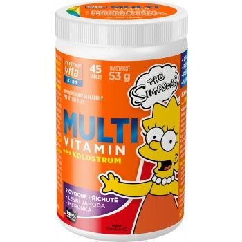 The Simpsons Multivitamin + kolostrum 45 tablet