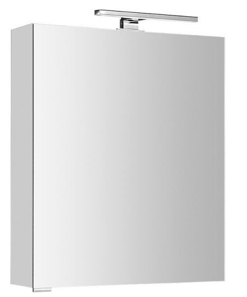 SAPHO MIRRÓ galerka s LED osvětlením, 60x70x16cm, levá/pravá, bílá MC060-0030