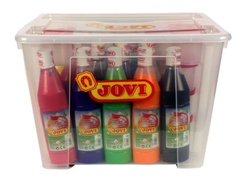 Sada temperových barev JOVI PREMIUM 500 ml, 14 ks