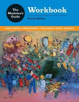 Musician's Guide to Theory and Analysis Workbook (Clendinning Jane Piper (Florida State University College of Music))(Paperback / softback)
