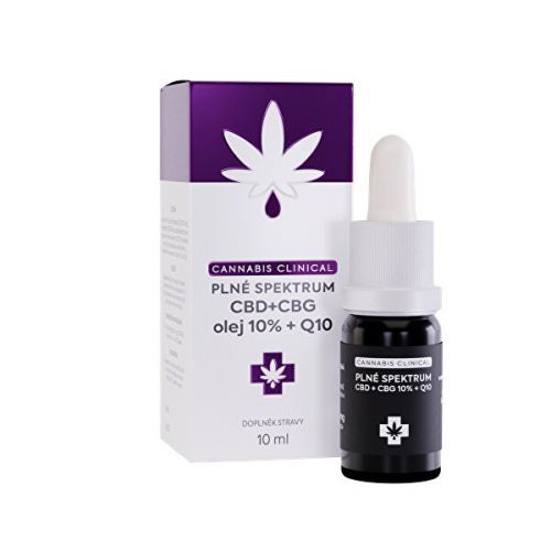 Cannabis Clinical CBD+CBG 10% + Q10 10 ml