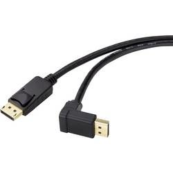 DisplayPort kabel Renkforce [1x zástrčka DisplayPort - 1x zástrčka DisplayPort] černá 2.00 m
