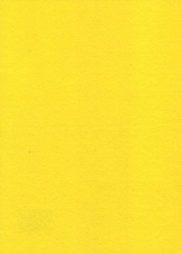 Dekorační filc A4 - žlutý (1ks)