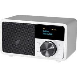 Stolní rádio Kathrein DAB+ 1 mini, DAB+, FM, Bluetooth, stříbrná