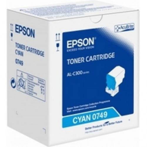Epson C13S050749 azurový (cyan) originální toner