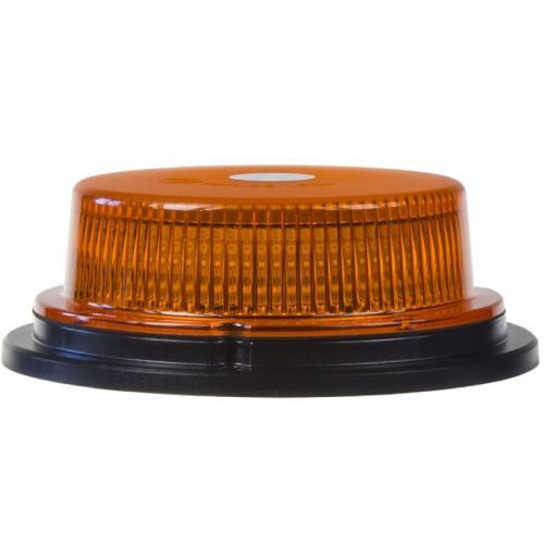 Maják LED diodový - oranžový / 12-24V / 18x 1W LED / magnetické uchycení / ECE R10