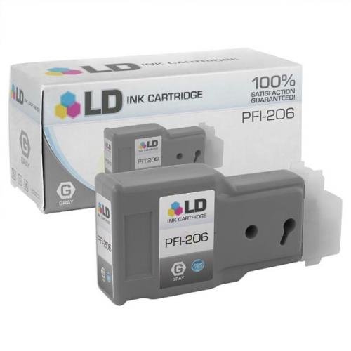 Canon PFI-206GY, 5312B001 šedá (grey) originální cartridge