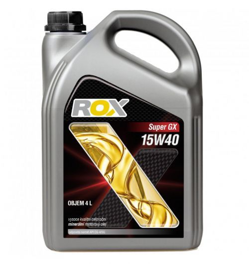 Minerální motorový olej Rox Super GX SAE 15W-40 4l