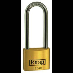 Visací zámek na klíč Kasp K12550L80A1, 50 mm, zlatožlutá