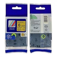 Kompatibilní páska s Brother TZ-811 / TZe-811, 6mm x 8m, černý tisk / zlatý podklad