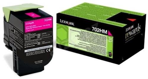 Lexmark 70C2HM0 purpurový (magenta) originální toner