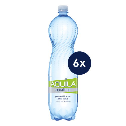 Aquila jemně perlivá 1,5 l - 6 ks/balení