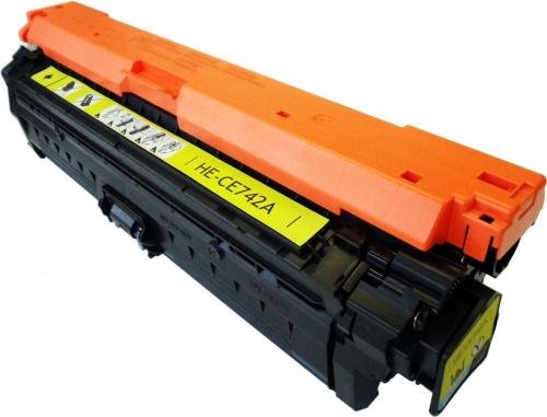 HP CE742A žlutý (yellow) kompatibilní toner